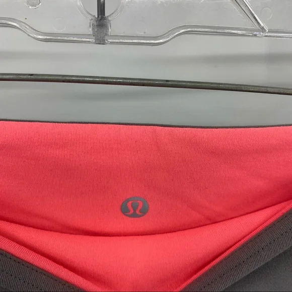 Lululemon Grey Reversible Wunder Under Leggings 10 - Picture 7 of 9